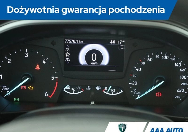 Ford Focus cena 56000 przebieg: 77574, rok produkcji 2018 z Terespol małe 211